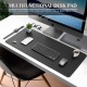 K KNODEL Mouse Pad, Waterproof Desk Mat for Desktop, Leather Desk Pad