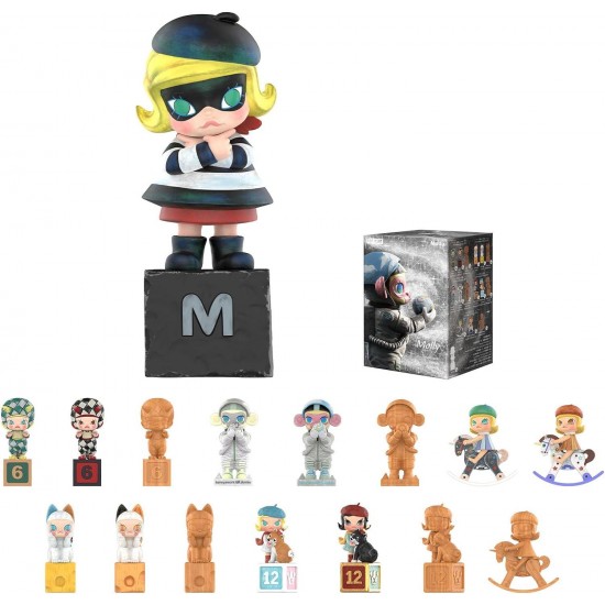 POP MART Molly Anniversary Statues Classical Retro Blind Box Figures