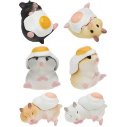 Kitan Club Hamster 'N Egg Version 2 Plastic Toy - Blind Box Includes 1 of 6 Figurines
