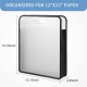 Caydo Scrapbook Paper Organizer, Clear Portable Scrapbook Paper 