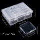 Qeirudu Bead Storage Box with Hinged Lid for Beads, Jewelry and Crafts