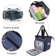 SumDirect Knitting Organizer Tote Bag Portable Storage Bag for Yarns