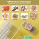 Douorgan Portable Transparent Jewelry Beads Storage Box